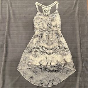 Summer high low dress. Size S